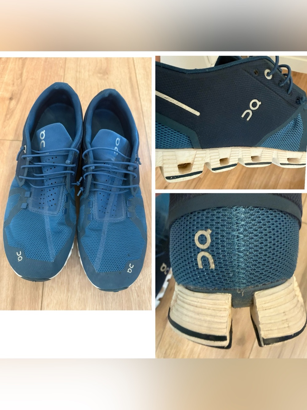 On Cloud 5 Men's Athletic Running Walking Sneakers Shoes Stellar Eclipse Size 12